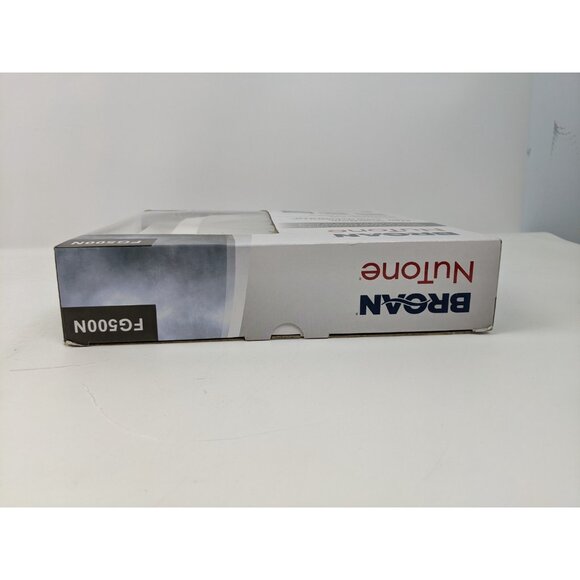 Broan NuTone Quick Install Bathroom Fan Replacement Cover W/ Light Model FG500N - Picture 5 of 11